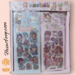 استیکر شفاف 3 برگی